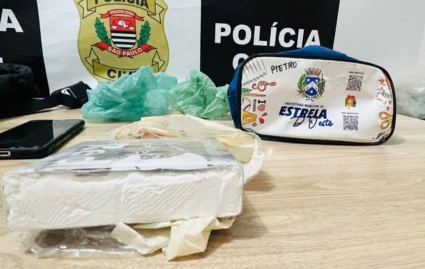 Polícia Civil prende homem com mais de meio quilo de cocaína em Fernandópolis