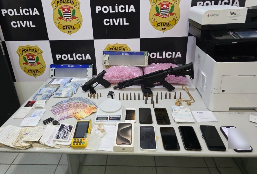 Prisões na zona leste de SP desarticulam rota de tráfico entre litoral e capital