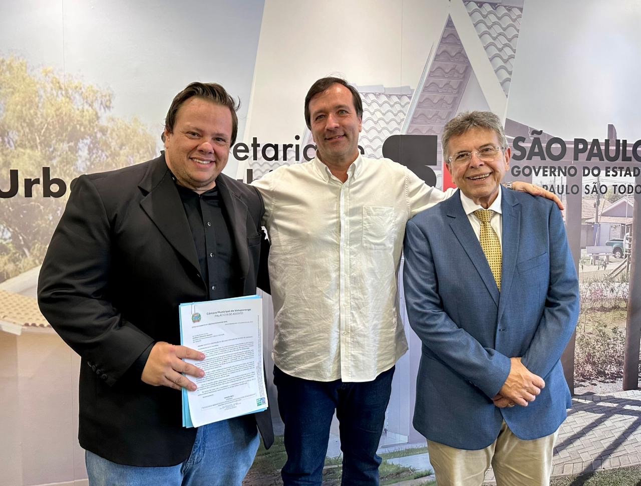 Vereador Marcão Braz protocola pedido de 200 casas populares na CDHU para Votuporanga