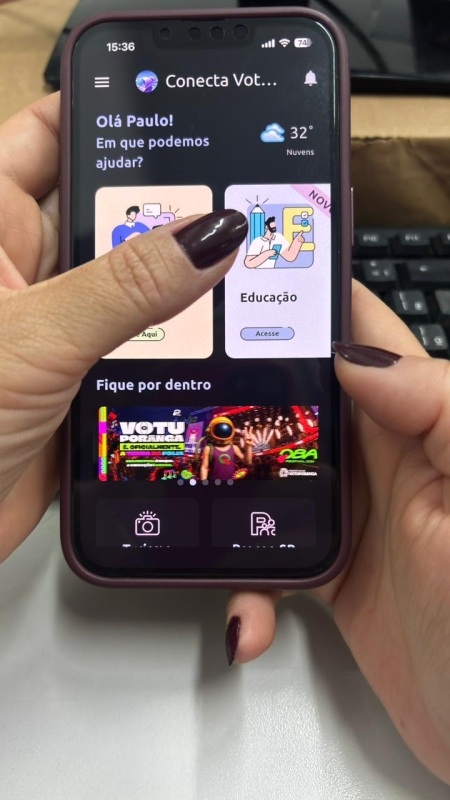 Aplicativo Conecta Votuporanga da Prefeitura registra 140 matrículas em dois dias e fortalece acesso à Educação