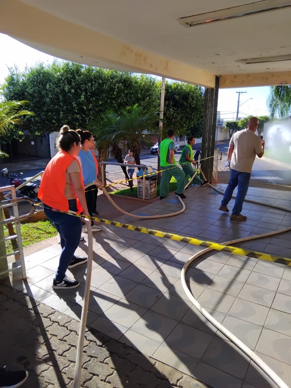 Pronto Atendimento Pozzobon realiza simulação de evacuação para reforçar segurança de pacientes e colaboradores