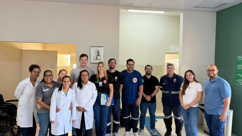 SAMU capacita equipes dos Consultórios Municipais para atendimentos de urgência e emergência