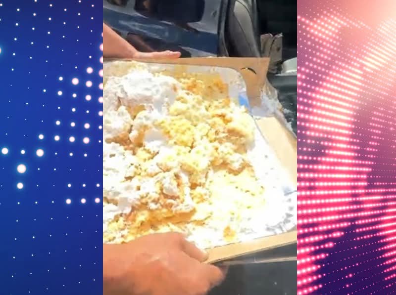 Motorista perde o controle e bate na BR-153 em Rio Preto e destrói bolo de aniversário