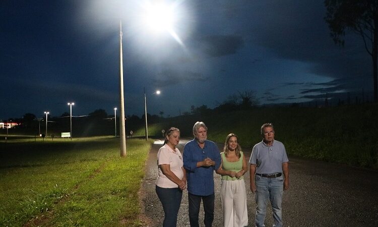 Prefeitura de Votuporanga entrega as obras de iluminação do trevo de Simonsen